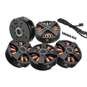 Motor de CC sin escobillas con eje hueco de 12 mm GBM5208-200HS 24.2V 0.45N.m Torque 5208 para cámaras DSLR, fotografía y bicicletas eléctricas - Product Image 1