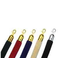 Trade Assurance Rétractable Ceinture Stanchion Garde-corps Aéroport Queue Barrière Métal Poteau Velours Corde