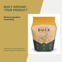 Sachets à bec verseur personnalisés pour aliments pour bébés et animaux de compagnie, impression numérique, emballage refermable avec fermeture éclair, résistant à l'humidité, qualité alimentaire, pour chiens et chats