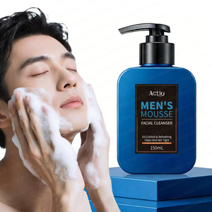 <span class=keywords><strong>Mousse</strong></span> <span class=keywords><strong>nettoyante</strong></span> pour le <span class=keywords><strong>visage</strong></span> pour hommes - Contrôle du sébum et rafraîchissement pour peaux grasses, nettoyage en profondeur des pores et hydratation - Product Image 1