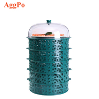 Couverture de légumes couverture de table creuse d'été domestique pour couvrir la nourriture anti-moustique mouches boîte de rangement de repas anti-poussière