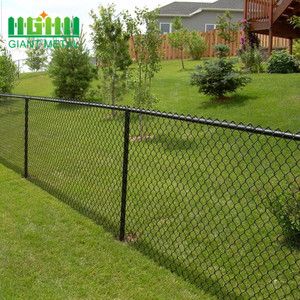 Bền vững bán buôn ngành công nghiệp sử dụng nhúng nóng mạ kẽm PVC tráng dây sắt lưới Chuỗi liên kết hàng rào cho bóng chày lĩnh vực - Product Image 5