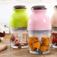 Haute qualité 450ML vitesses variables maison cuisine ail mélangeur Portable légumes hachoir électrique Mini hachoir à viande