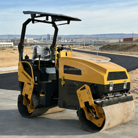 Compacteur routier autoporté HOMACH série HM CE Euro 5 EPA à double tambour ou pneus en caoutchouc, entièrement hydraulique