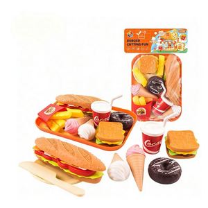 ชุดของเล่นทำอาหาร Toysrunner 12+ ชิ้น ชุดครัวจำลอง ของเล่นหั่นผักผลไม้ เสริมสร้างพัฒนาการเรียนรู้ ของเล่นพลาสติก - Product Image 1