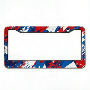 Marco de Matrícula de Plástico Personalizado al por Mayor de Alta Calidad para Motocicleta y Automóvil, Tamaño Estadounidense - Product Image 5