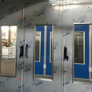 มือจับล็อคประตูหลักแบบเปิด-ปิดสำหรับห้องพ่นสี ทำจากอลูมิเนียมอัลลอยด์ อุปกรณ์เสริมสำหรับห้องพ่นสี - Product Image 3