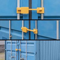 Cerradura de Puerta Antirrobo Ajustable YH3641 para Contenedores, Remolques con Plataforma Fallebas y Refrigeradores