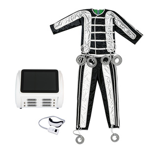 Système de massage par compression d'air avancé pour drainage lymphatique complet du corps et amincissement, combinaison de détoxification et d'amincissement pour les jambes - Product Image 1