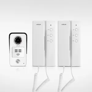 Hot Sale video door bell intercom system supplier in China with camera White non-visual indoor station F10