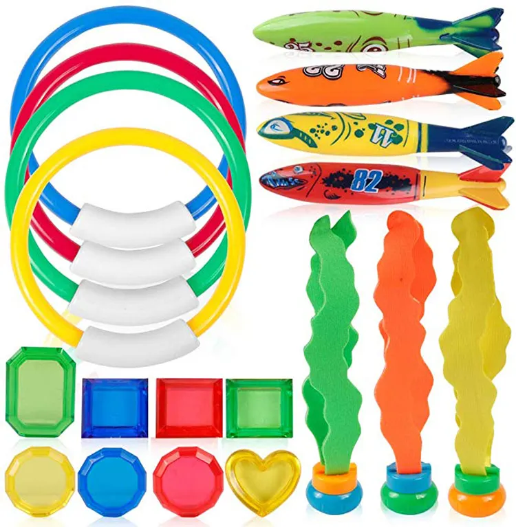 PVC 아이 수중 수영과 다이빙 장난감 세트