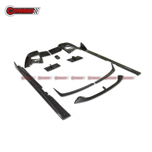 Kit carrosserie de style RZ en fibre de carbone de qualité supérieure pour Ferrari F12 : Lame avant, lame arrière, jupes latérales et spoiler - Product Image 5