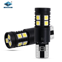 BJ W5W Canbus Led 194 168 T10 10SMD accesorios de luz Interior de coche Focos lámpara Auto bombilla W5W Led Canbus T10