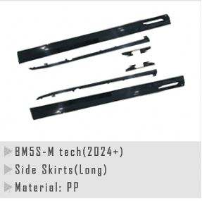 Kit de Carrocería para BMW G60/G68 2024, Mejora al Estilo MTECH, Parachoques Delantero, Parachoques Trasero, Faldones Laterales, Alerón - Product Image 5