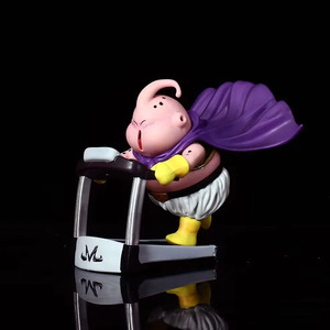 Figura de PVC de Anime Japonés DBZ, Bola de Juguete de Dibujos Animados Kawaii de 15CM, Dragón Majin Buu <span class=keywords><strong>con</strong></span> Levitación Magnética, Versión Q Gorda - Product Image 2