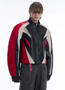 Chaqueta <span class=keywords><strong>de</strong></span> Cuero Genuino Personalizada, Chaqueta <span class=keywords><strong>de</strong></span> Cuero PU <span class=keywords><strong>de</strong></span> Alta Calidad, Estilo Urbano, Chaqueta <span class=keywords><strong>de</strong></span> Piel <span class=keywords><strong>de</strong></span> Vaca Auténtica, Chaqueta Holgada <span class=keywords><strong>de</strong></span> Piel <span class=keywords><strong>de</strong></span> Oveja Auténtica - Product Image 4