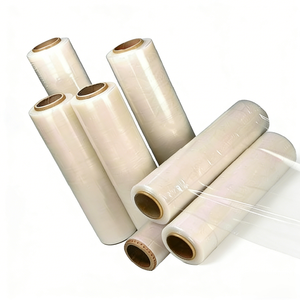 Rotolo di pellicola pre-stirata silenziosa, senza rumore e facile da maneggiare, ideale per ambienti di lavoro tranquilli come negozi al dettaglio - Product Image 1