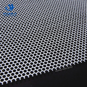 Tôle perforée micro-perforée en acier inoxydable 316 avec surface passivée pour filtration fine - Product Image 4