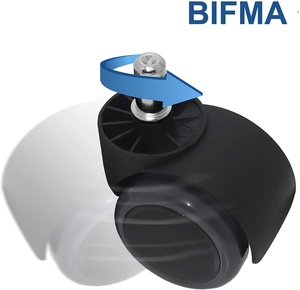 Factory Direct Möbel Teppich Rollen 4 Stück drehbar 2 "Bürostuhl Rollen Buchse - Product Image 5