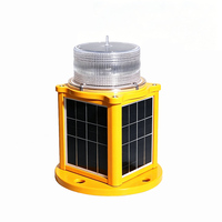Feu de signalisation de navigation solaire standard IALA 12V/10/14/24Ah, visibilité de 4 à 8 milles nautiques pour marins