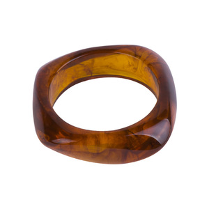 New Style <b>Resin</b> Jewelry Geometric Irregular Square Candy Color Acrylic Lucite <b>Resin</b> Women's Bangle for Gift - Product Image 5