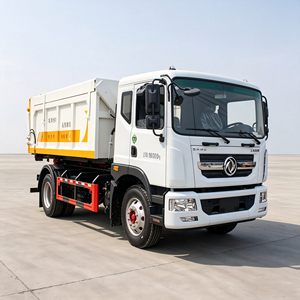 รถบรรทุกเก็บขยะแบบตะขอเกี่ยว Dongfeng D9 ประสิทธิภาพสูง พร้อมถังขยะแบบตะขอเกี่ยวสำหรับการจัดการขยะ - Product Image 6