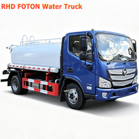 Petit camion-citerne FOTON RHD / Citerne à eau FOTON à vendre