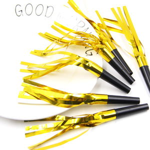 6 cái/túi noisemaker lá Rèm thổi rồng sinh nhật Nguồn cung cấp bên 2023 năm mới Eve Nguồn cung cấp bên - Product Image 4