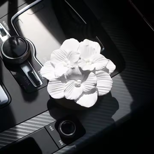 Nhà Hương thơm gỗ dựa trên gốm hoa trang trí thạch cao gốm hương thơm đá gỗ dầu khuếch tán - Product Image 5