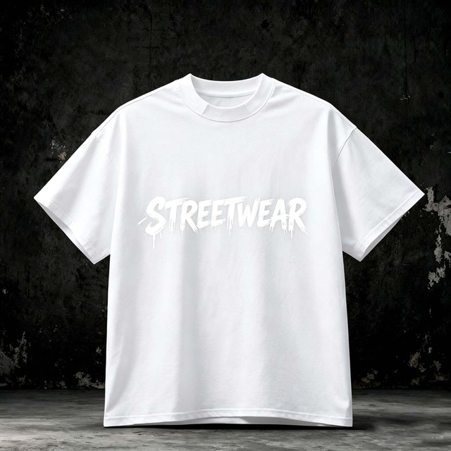 100% Cotton Oversize T-Shirt Heavy Weight Premium Fashion Plain Graphic Custom Streetwear Men Women Casual T-Shirt