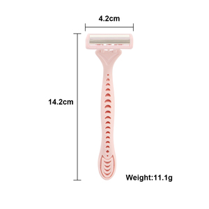 Private Label Wholesale Price Triple Blade Disposable <strong>razor</strong> Lady Pink Shaving <strong>razor</strong> - Product Image 4