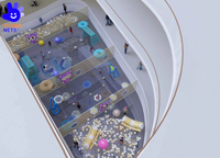 Équipement de terrain de jeu intérieur personnalisé avec filets en corde, filets d'escalade parent-enfant, conception de parc de jeux souples