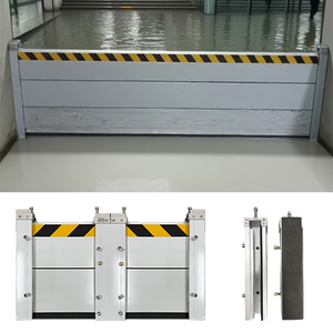 Barreras de defensa contra inundaciones resistentes a la intemperie de alta calidad Montaje de canal en U para subterráneos Hogares Áreas comerciales Carretera - Product Image 4