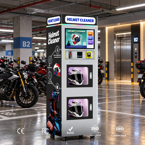Máquina Expendedora Automática de Limpieza de Cascos para <span class=keywords><strong>Negocios</strong></span> de Motocicletas con Servicio Autoservicio las 24 Horas - Product Image 3