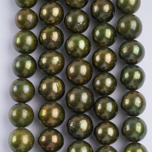 Perles d'eau douce naturelles roses Edison 11-13 mm, pour la fabrication de bijoux et d'accessoires vestimentaires, collier, production en gros - Product Image 2