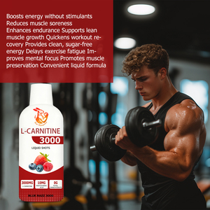 High Quality Factory Direct L-Carnitine Oral Liquid with Pantothenic <b>Acid</b> & L-Carnitine Support Lean Muscle Growth <b>Drops</b> - Product Image 6