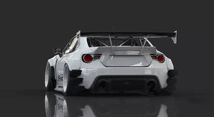 Runde de modificación de coche para <span class=keywords><strong>Toyota</strong></span> 12-16 <span class=keywords><strong>GT86</strong></span> BRZ modificado cohete Bunny 3rd generación ancho cuerpo Kit 86 BRZ - Product Image 6