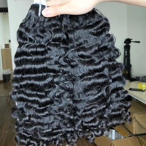 มัดผมมนุษย์แท้100% ผมมนุษย์แบบตรงสองชั้น12A 10A มัดผม15A เวียดนาม - Product Image 4