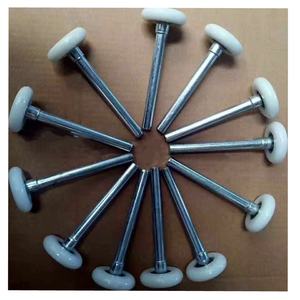 Haute qualité 4 \ "tige 2*4 portes sectionnelles à rouleaux en acier Design industriel durable en nylon rouleau de <span class=keywords><strong>porte</strong></span> de garage accessoire d'abri Wuxi - Product Image 4