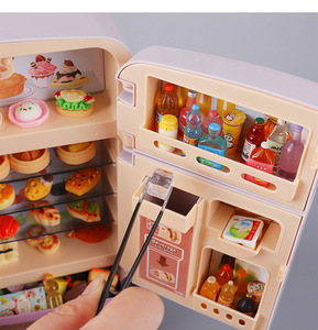 Mini chariot de <span class=keywords><strong>cuisine</strong></span> simulé, ensemble de jouets décoratifs, modèle miniature pour maison de poupée, aménagement de micro-<span class=keywords><strong>cuisine</strong></span> - Product Image 5