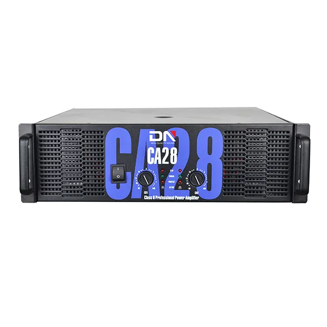 CA28 2チャンネル1600w 2000w 3U 2chクラスHプロアンプオーディオキャビネットパワーアンプメーカー