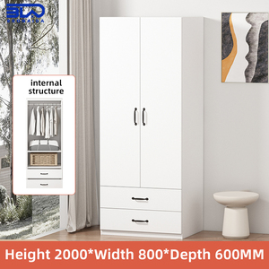 Armoire en acier à double tringle suspendue, robuste, pour le rangement de vêtements en grande quantité dans les dortoirs et les projets - Product Image 6
