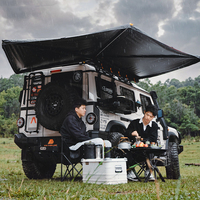 ADA OVERLAND Tente auvent pop-up 270° autoportante pour l'extérieur, idéale pour les véhicules 4x4 et les camping-cars