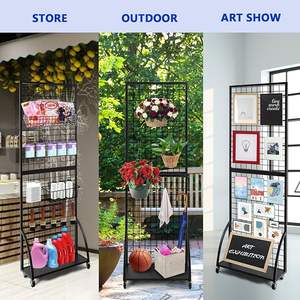 Crochets pour panneaux perforés en acier chromé, robustes, accessoires d'organisation pour panneaux perforés de 1/4 et 1/8, pour remises à outils, garages, sous-sols - Product Image 4