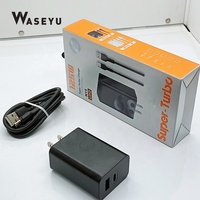 Chargeur rapide USB C PD 68W Turbo Fast AC pour Motorola et Xiaomi, adaptateur d'alimentation électrique avec sortie 5V/3A, entrée 9V/2A