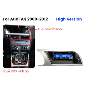 Radio para Auto Android 13 de 8.8 Pulgadas, 2g 32g, Reproductor de DVD para Auto con GPS y Navegación para Audi A4L A4 B8 2009-2012 2013-2016, Reproductor CARPLAY - Product Image 3