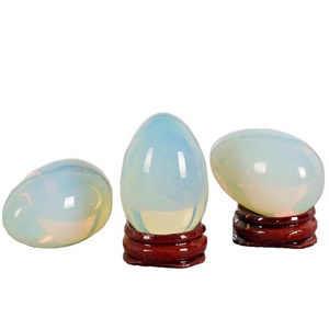 Yoni Massage Khoan 3 Kích Cỡ Tự Nhiên Bán Buôn Pha Lê Yoni Trứng Set Yoni Trứng Kanger Opal Trứng - Product Image 1