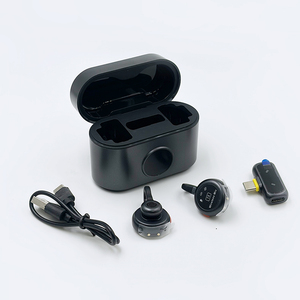 Micrófono <span class=keywords><strong>de</strong></span> Condensador <span class=keywords><strong>de</strong></span> Alta Fidelidad <span class=keywords><strong>de</strong></span> 48V, Inalámbrico 2.4G con Cancelación <span class=keywords><strong>de</strong></span> Ruido, Set Profesional QY90, Calibración Avanzada <span class=keywords><strong>de</strong></span> Ganancia Acústica - Product Image 1