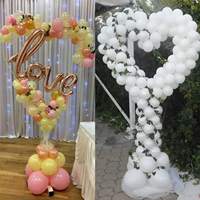 Coeur ballon support support ballon accessoires ballon colonne arc Kit pour désherbage et saint valentin fête décoration