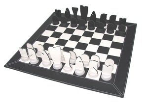 Personalizzato Portatile di Cuoio DELL'UNITÀ di elaborazione di Scacchi Gioco Da Tavolo Da Viaggio Set di Scacchi <span class=keywords><strong>Dama</strong></span> Pezzi Set - Product Image 5